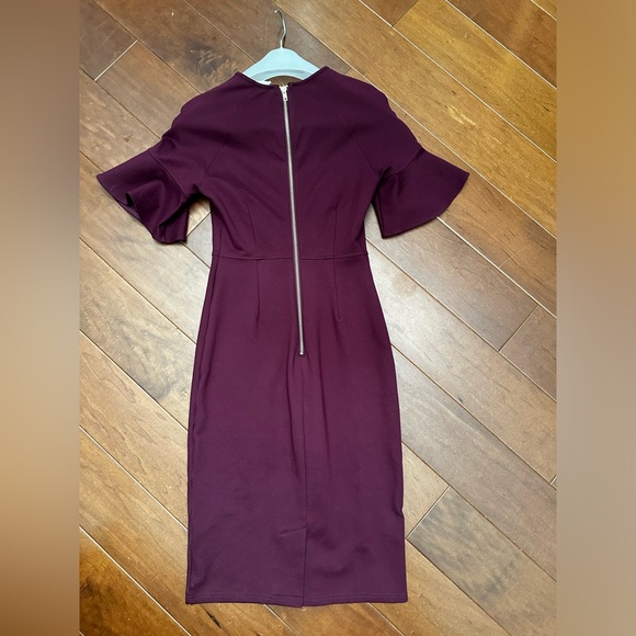 Rachel Parcell dress burgundy size small - Picture 2 of 2